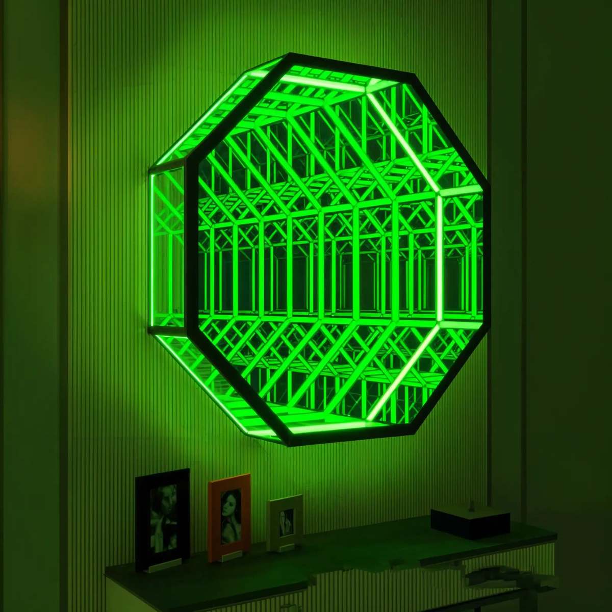 Interior Moderna 3D Octagon Infinity Mirror | Garmentory
