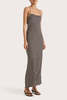 Faithfull The Brand Lusia Midi Dress - Espresso Geo - Thumbnail 3