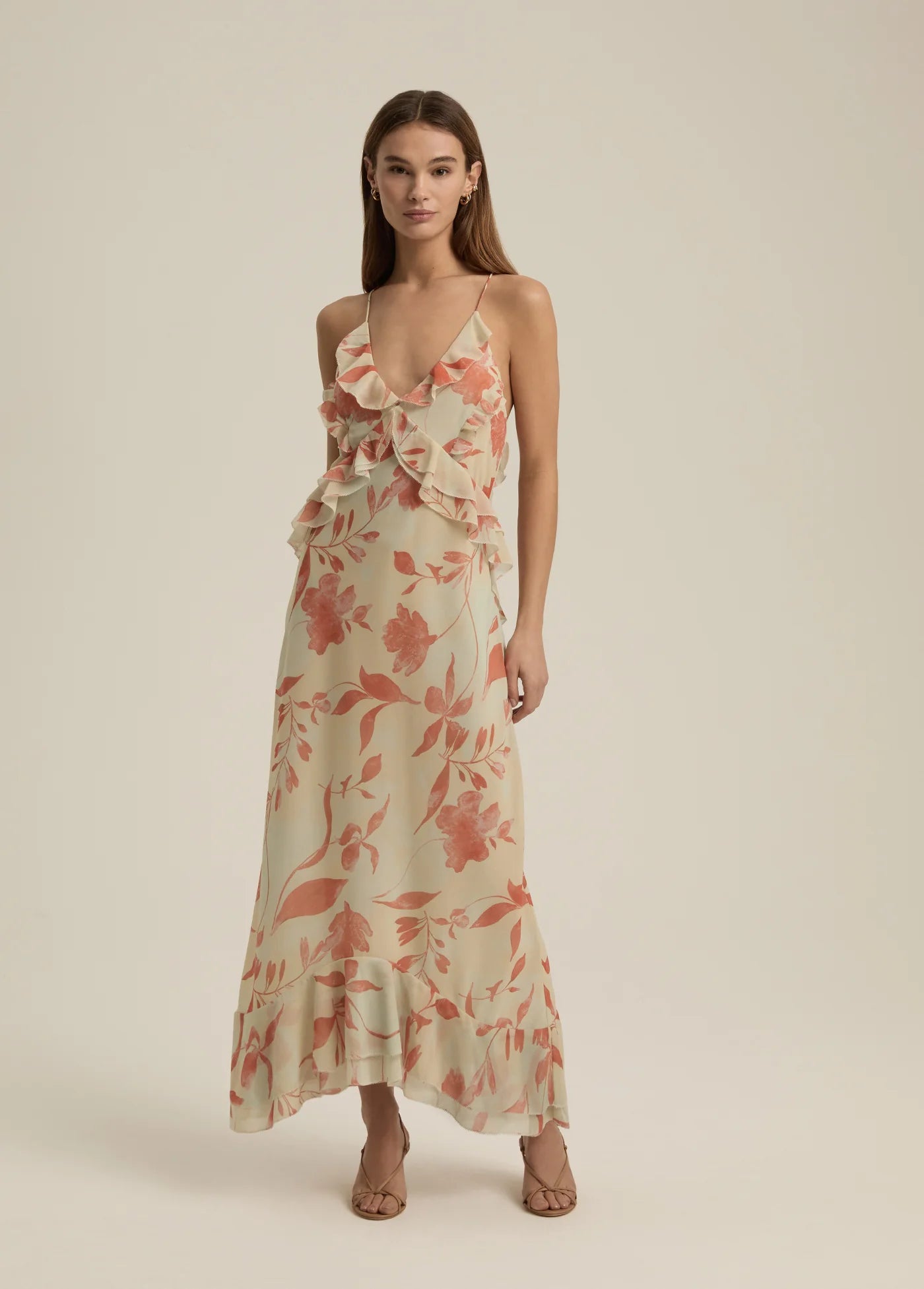 fitted lace wedding dress Favorite Daughter Column Dress – Shop at the Mix