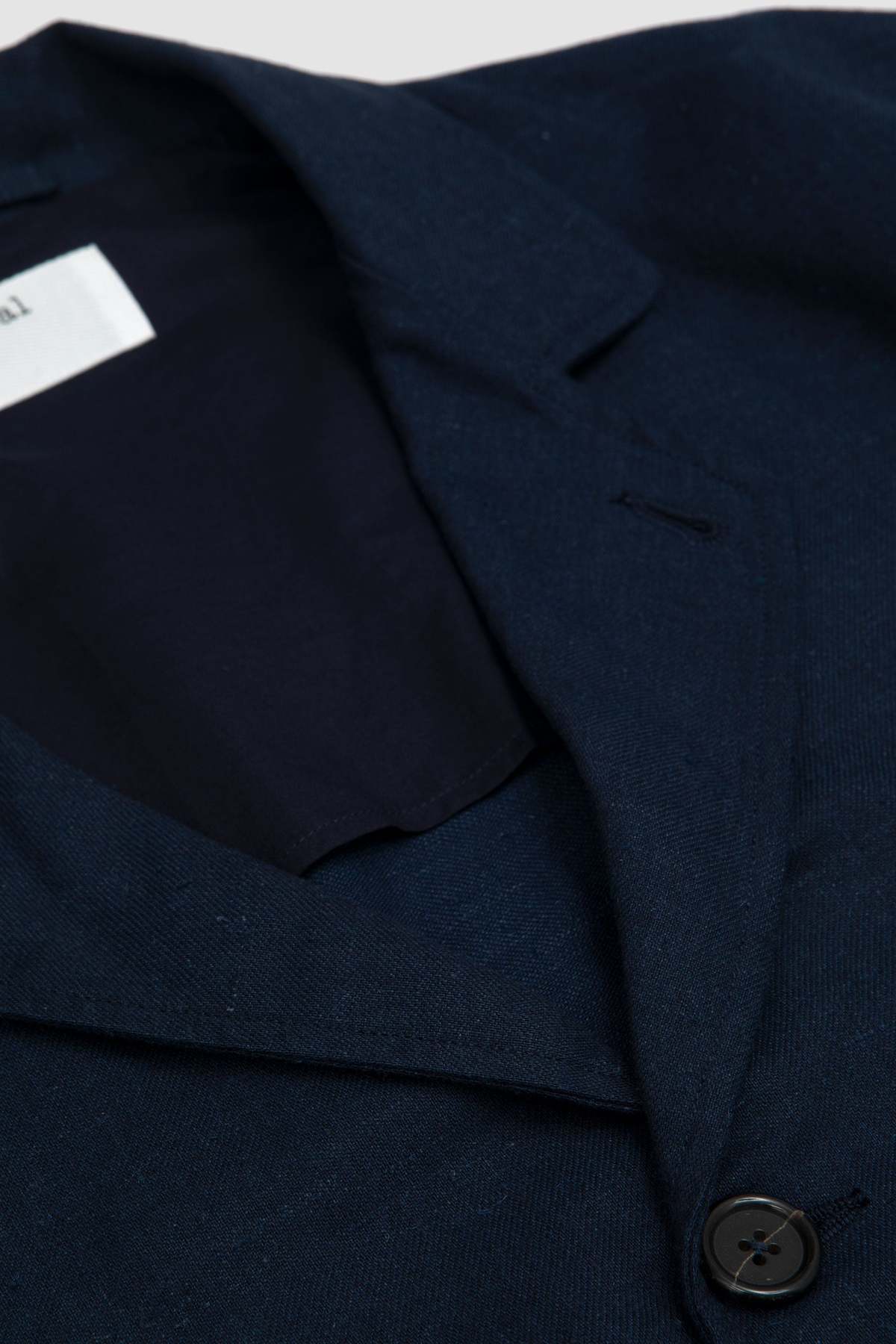 Universal Works 3 Button Jacket - Navy - Image 3 of 5