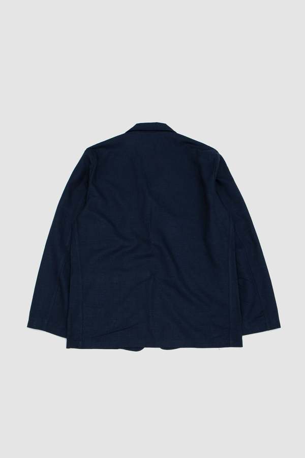 Universal Works 3 Button Jacket - Navy
