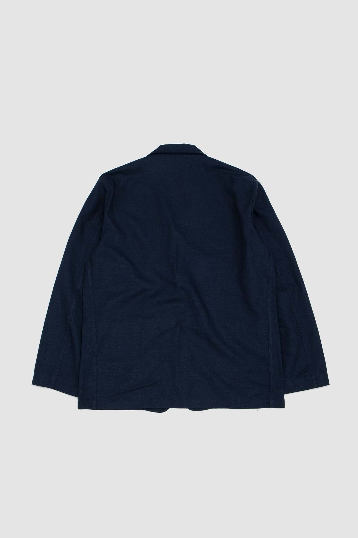 Universal Works 3 Button Jacket - Navy - Image 5 of 5