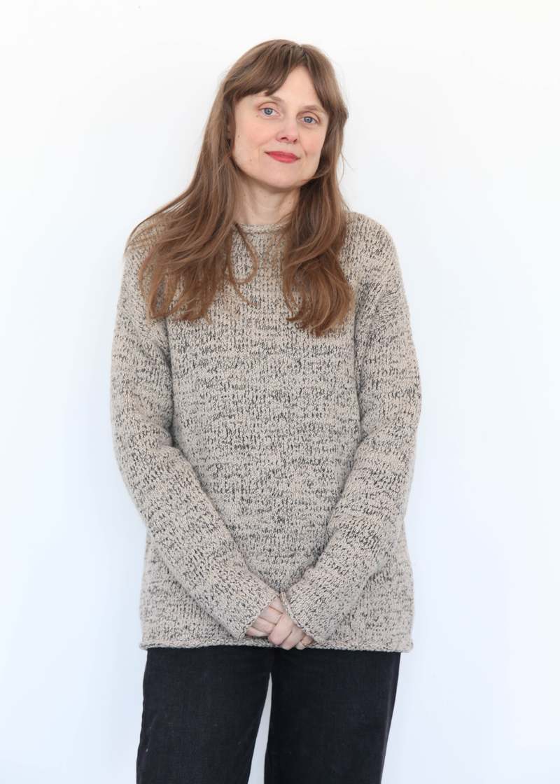 Lauren Manoogian Marl Rollneck - Sisal Marl