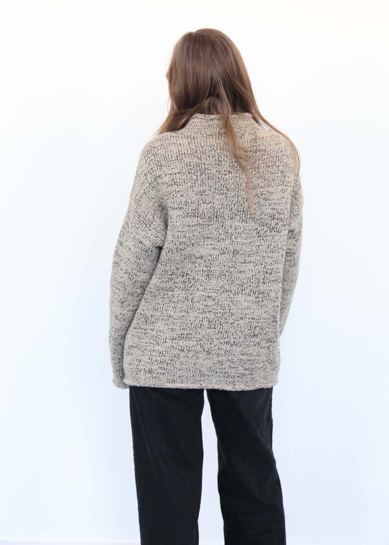 Lauren Manoogian Marl Rollneck - Sisal Marl