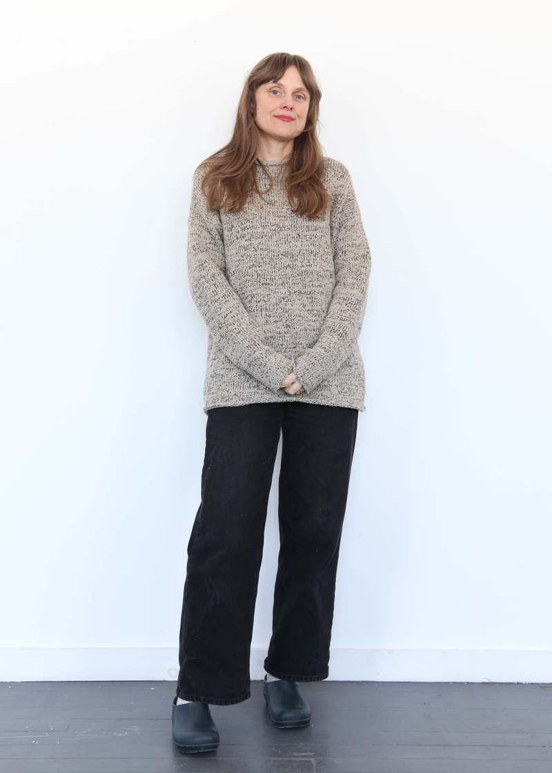 Lauren Manoogian Marl Rollneck - Sisal Marl