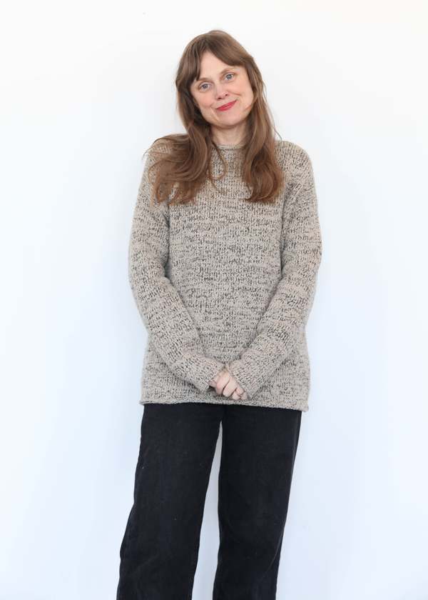 Lauren Manoogian Marl Rollneck - Sisal Marl