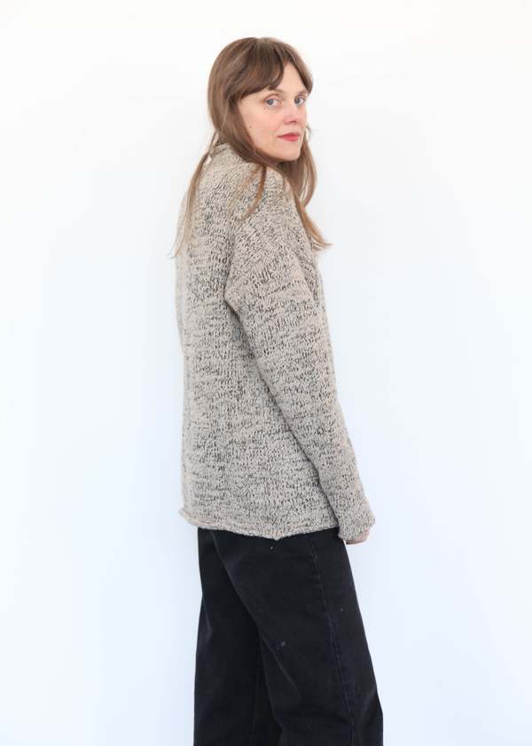 Lauren Manoogian Marl Rollneck - Sisal Marl