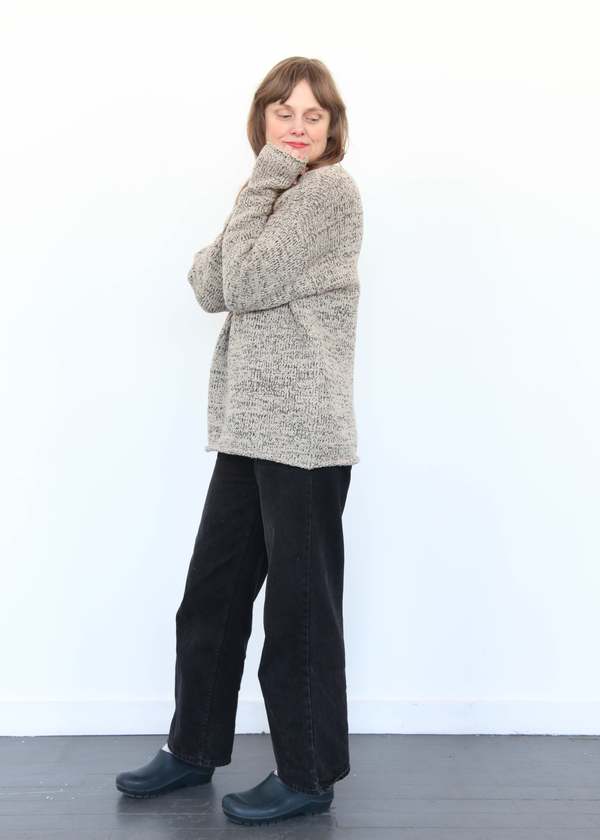Lauren Manoogian Marl Rollneck - Sisal Marl