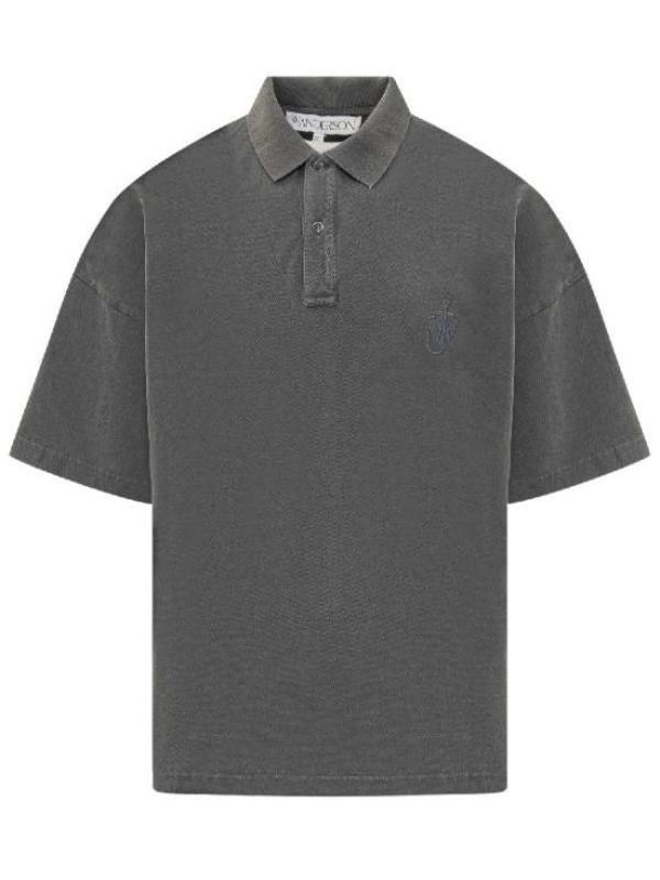 JW ANDERSON Polo Shirt - Charcoal