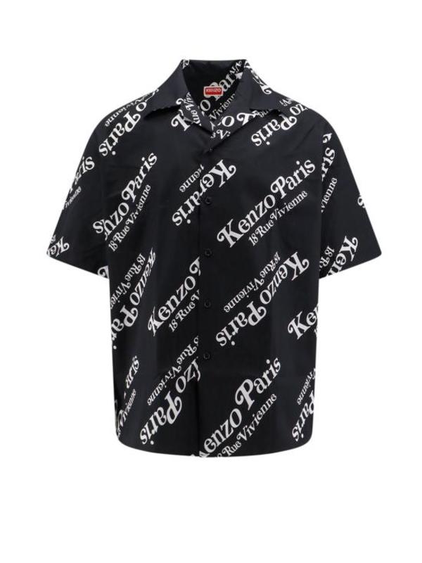 Kenzo Short Shirt - Black