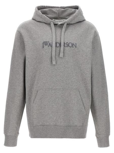 ★J W ANDERSON★ Texture Hood Olive KW1209YN0356595 KW1209YN JW Anderson Wool Textured Hoodie | Liberty