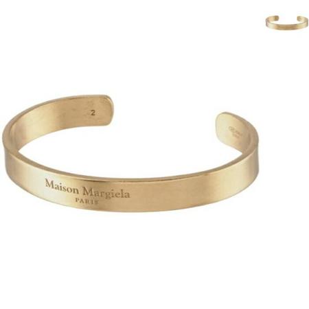 【Maison Margiela】Timeless Carved Bracelet - Yellow Maison Margiela Timeless Bracelet - 950 Yellow gold bura
