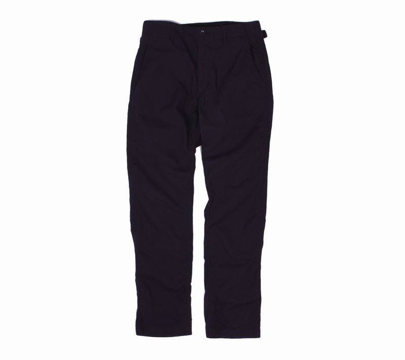 【Engineered Garments】 GROUND PANT-PC Men's Engineered Garments Ground Pant - Dark Navy Ripstop