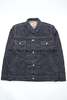 Pure Blue Japan [6111] Woven Double Slub Denim Type 2 Jacket - Indigo - Thumbnail 1