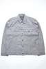 Pure Blue Japan 6221-GRY Men's Woven Sashiko Type 3 Jacket - Gray × Black - Thumbnail 1