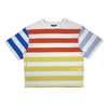 Saint James Fiona Striped Cotton Tee - Rainbow - Thumbnail 1