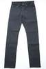 Pure Blue Japan Men's Woven Sashiko Pants - Gray x Black - Thumbnail 1