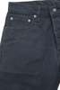 Pure Blue Japan Men's Woven Sashiko Pants - Gray x Black - Thumbnail 3