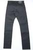 Pure Blue Japan Men's Woven Sashiko Pants - Gray x Black - Thumbnail 7