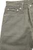 Pure Blue Japan Woven Sashiko Pants - Olive x Olive - Thumbnail 3