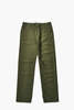 Pure Blue Japan Woven Moleskin Trousers - Olive - Thumbnail 1