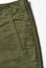 Pure Blue Japan Woven Moleskin Trousers - Olive - Thumbnail 4
