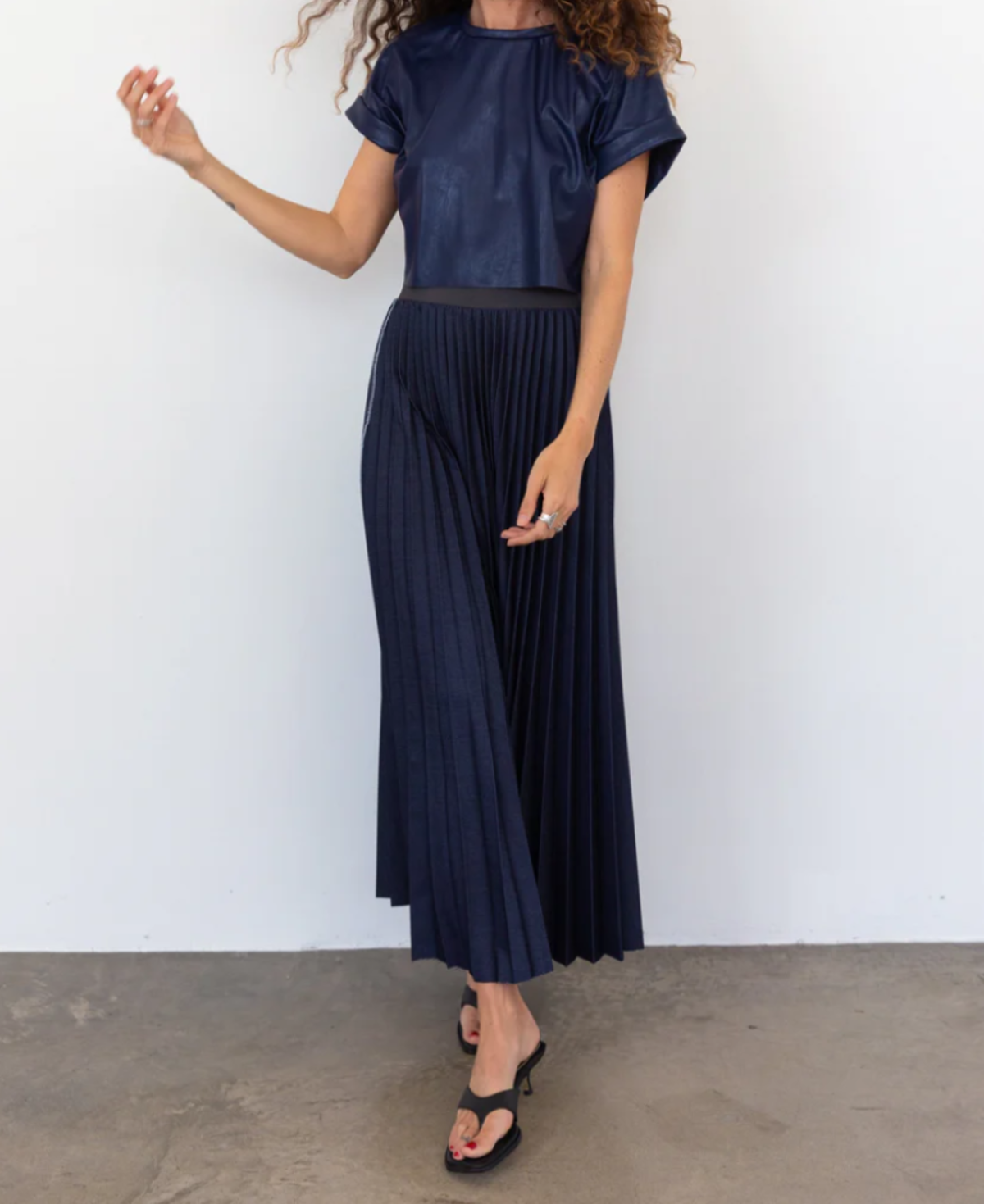 Loyd/Ford Denim Deluxe Skirt - Indigo - Image 1 of 3