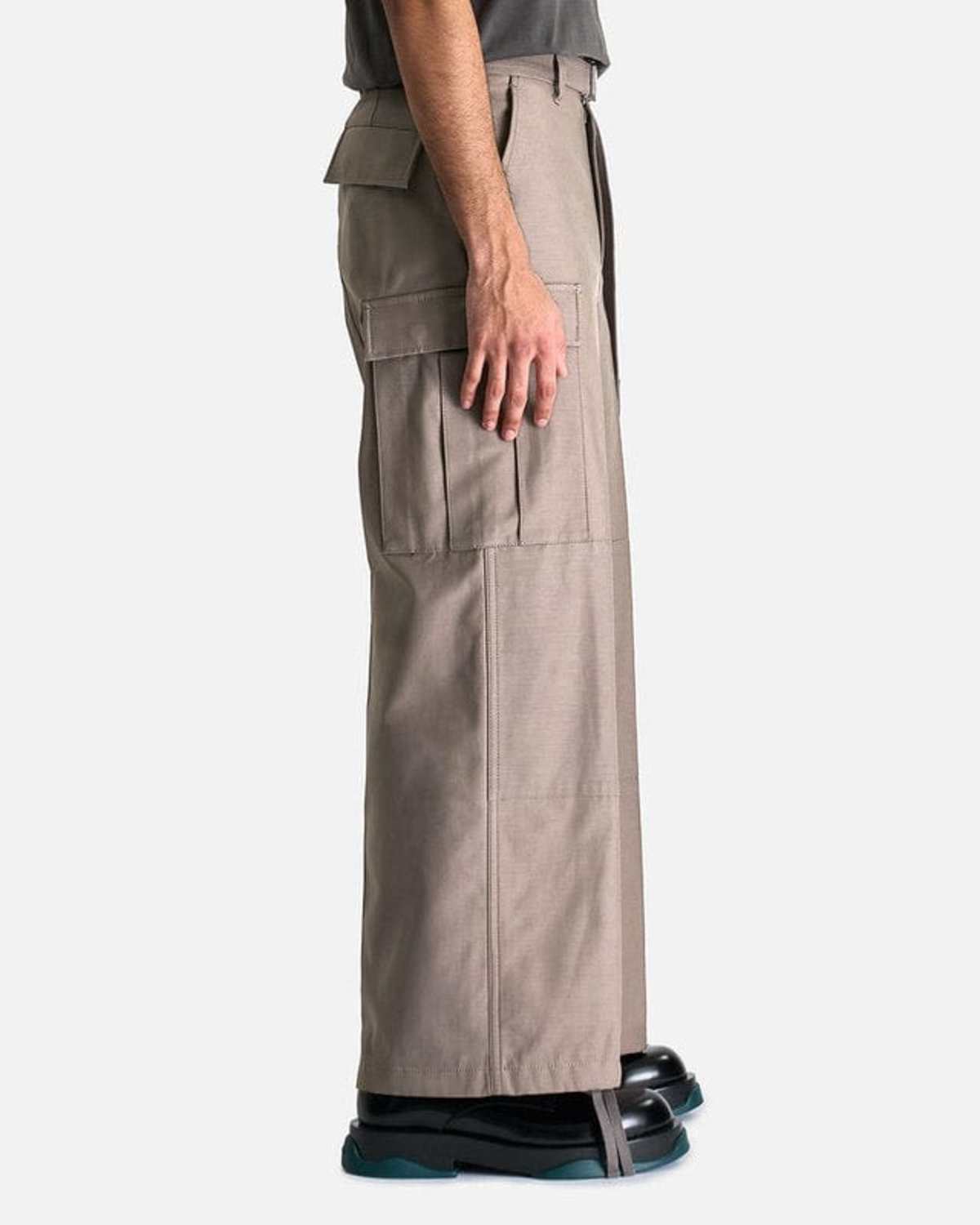 sacai WTAPS Cotton Back Satin Pants - Beige | Garmentory
