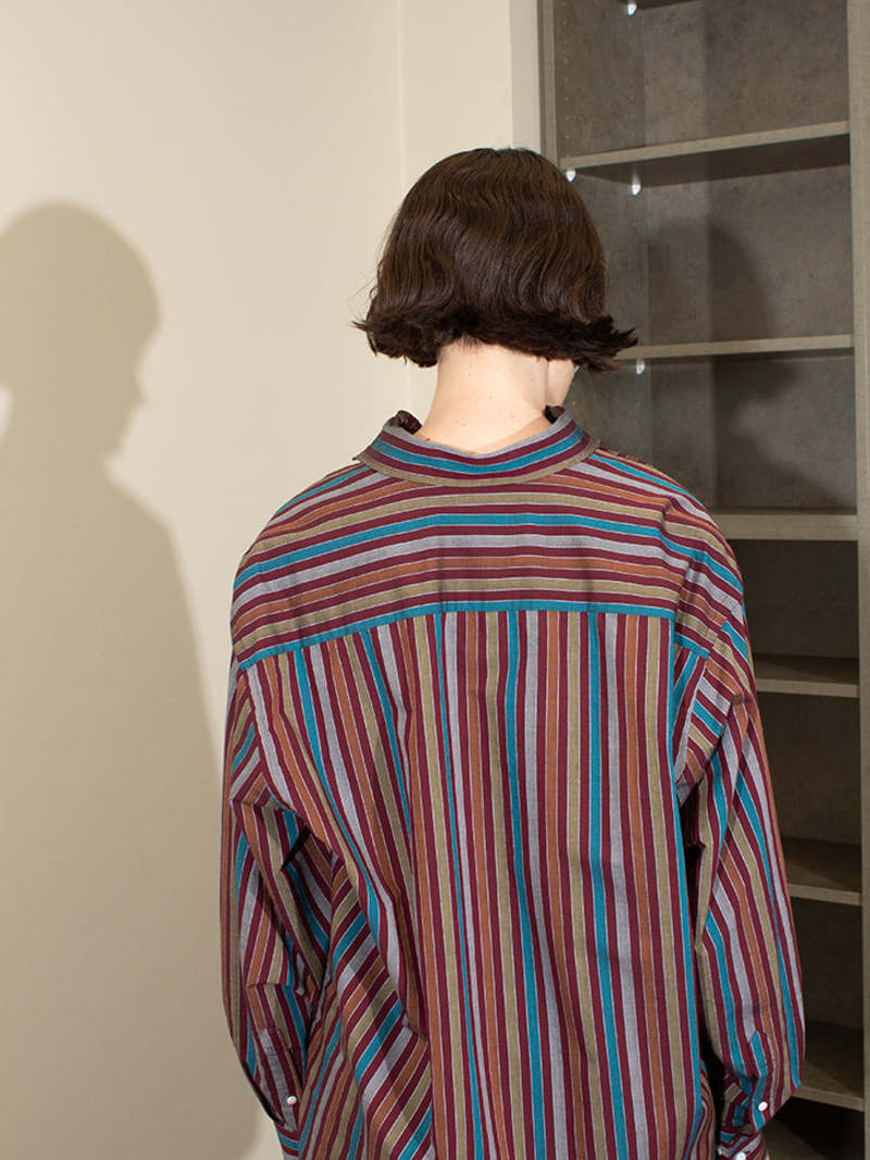 Baserange Claude Shirt - Multistripe | Garmentory