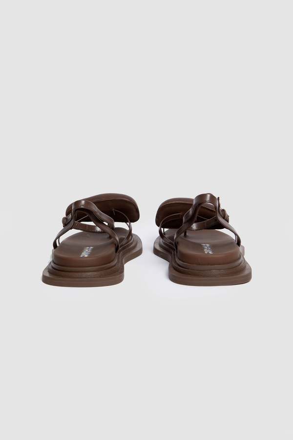 サンダル CAMPERLAB Men Sandals Brown A500006-006 TRAKTORI 0 Tracktori Brown Clogs for Unisex - Spring/Summer collection