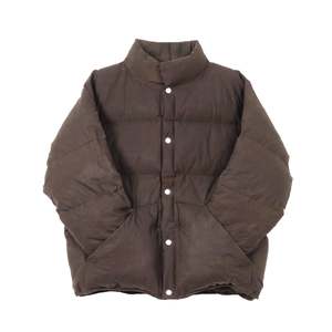 OLDERBROTHER Waxed Puff Coat 2025 美品 Olderbrother Waxed Puff Coat - Charred Brown | Garmentory