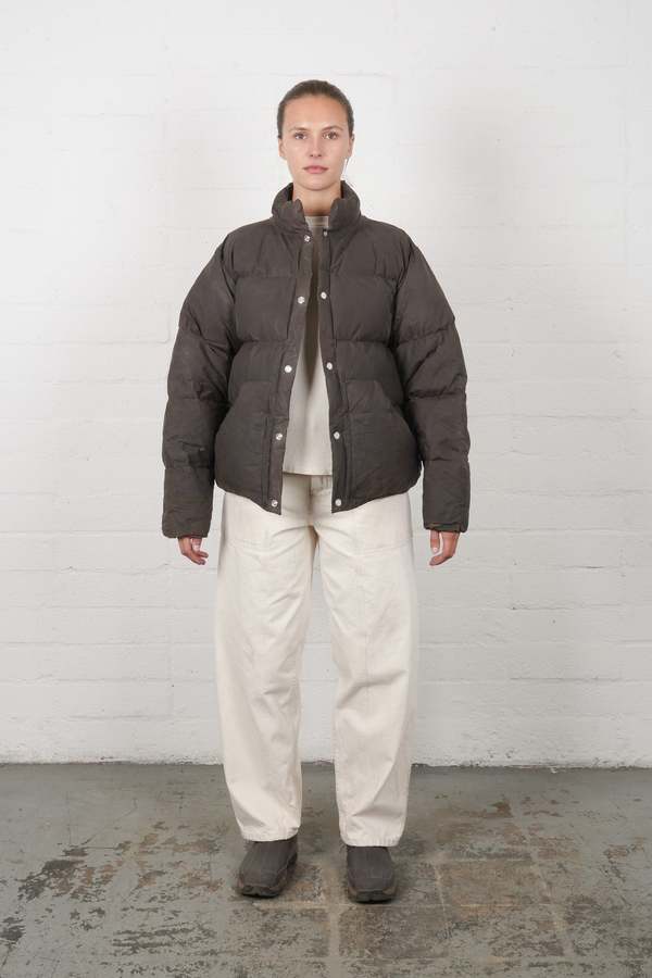 OLDERBROTHER Waxed Puff Coat 2025 美品 OLDERBROTHER Waxed Puff Coat 2025 美品