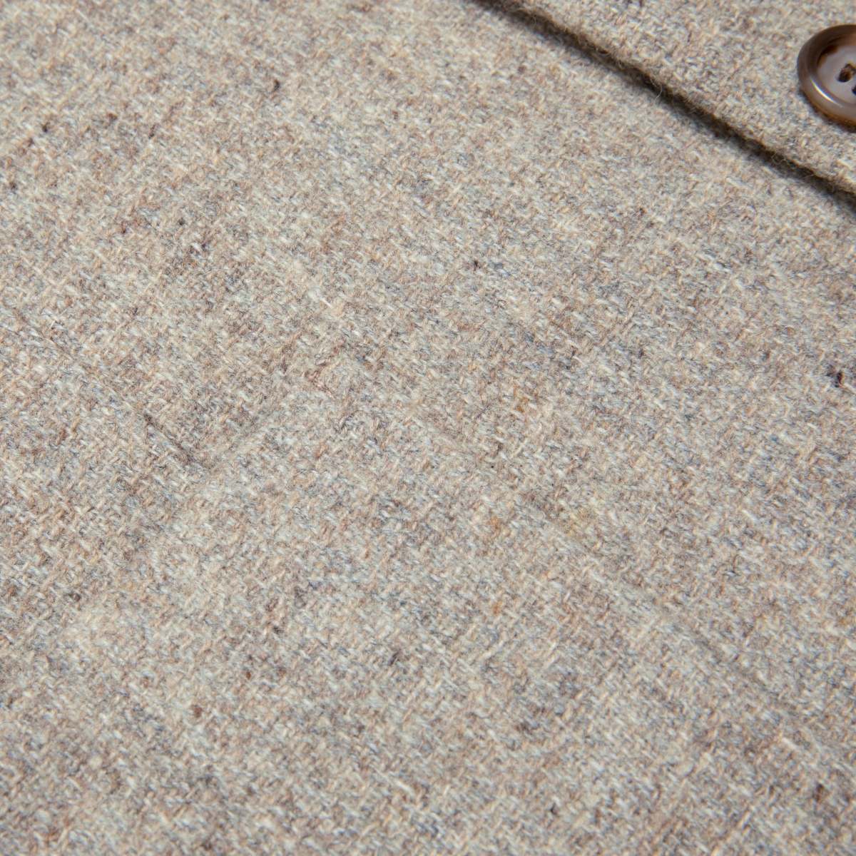 Lubiani Lambswool Basket Weave Blazer - Beige - Image 7 of 10