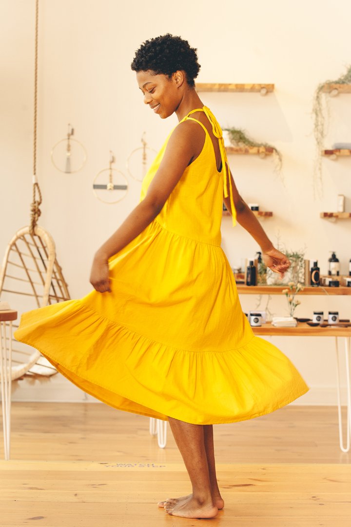 M.i.H. Jeans Lita Dress - Sun | Garmentory