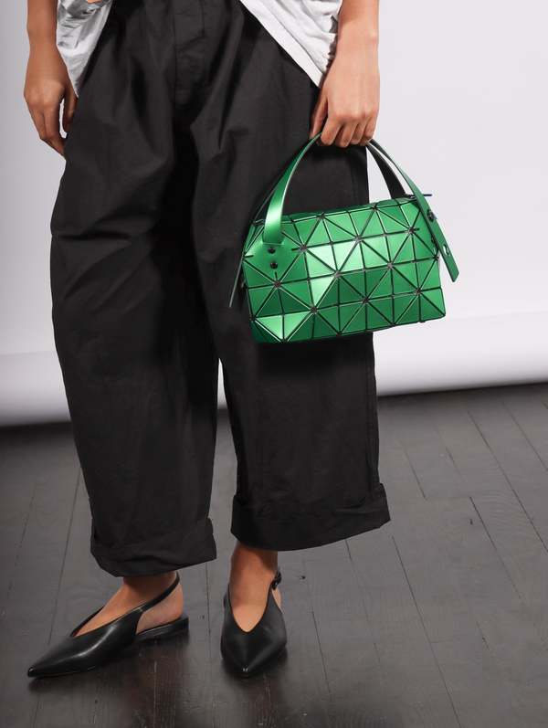 Issey Miyake Boston Shoulder Bag - Green | Garmentory