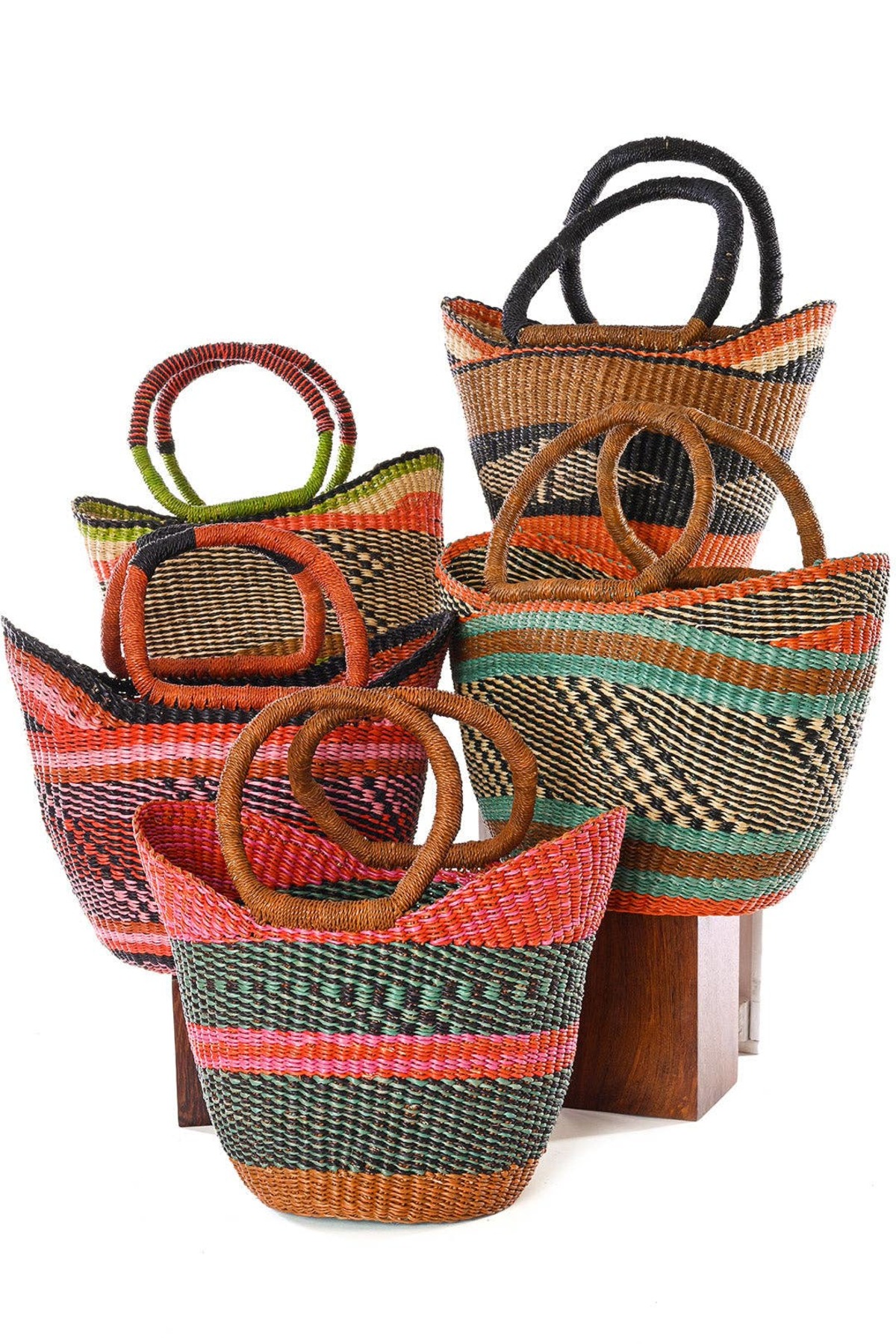 Swahili | AFRICAN MODERN Petite Shopper Basket - Image 2 of 6