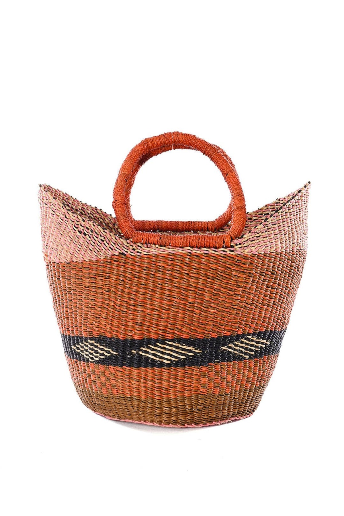 Swahili | AFRICAN MODERN Petite Shopper Basket - Image 4 of 6