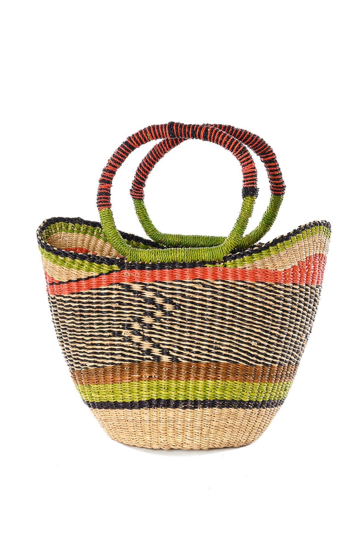 Swahili | AFRICAN MODERN Petite Shopper Basket - Image 5 of 6
