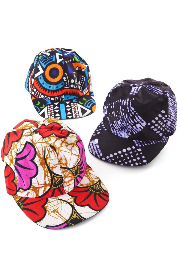 Swahili | AFRICAN MODERN Assorted Cotton Caps