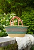 Swahili | AFRICAN MODERN Large Oval Picnic Basket - Thumbnail 2