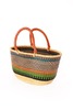 Swahili | AFRICAN MODERN Large Oval Picnic Basket - Thumbnail 6