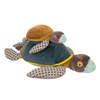 Moulin Roty Tout Autour Du Monde Turtle Soft Toy - Brown - Thumbnail 4