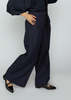 Aquarius Cocktail Connor Wide Leg Pant - Navy - Thumbnail 5