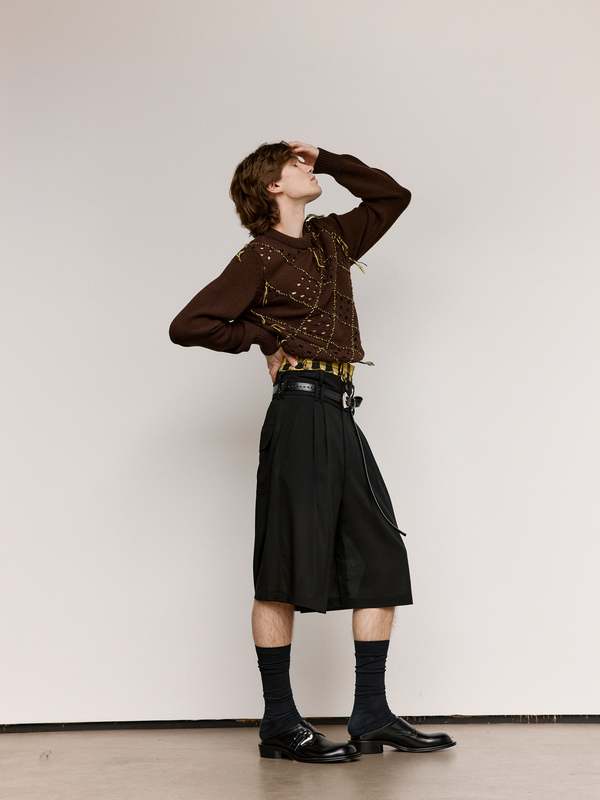 R*様 namacheko 25ss double waisted shorts namacheko 25ss double waisted shorts