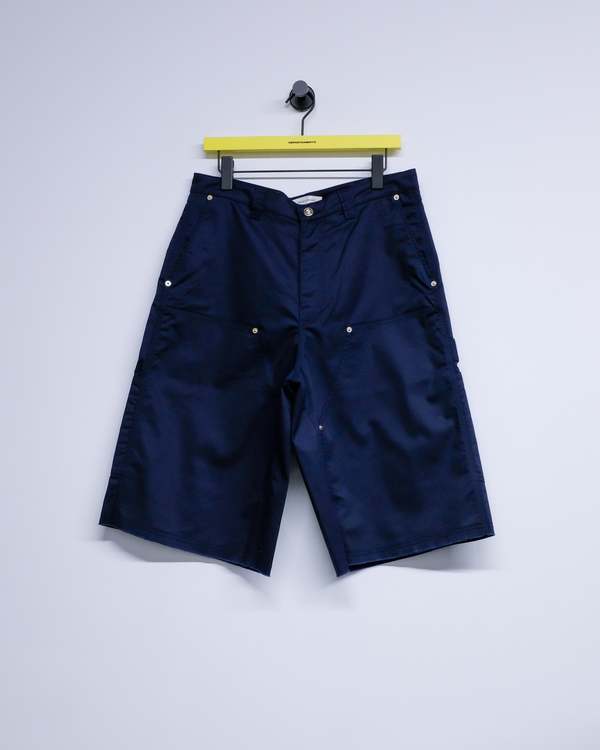 Wales Bonner Kingston Short - Navy | Garmentory