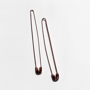 A Détacher Oversized Safety Pin Earrings A Détacher Oversized Safety Pin Earrings
