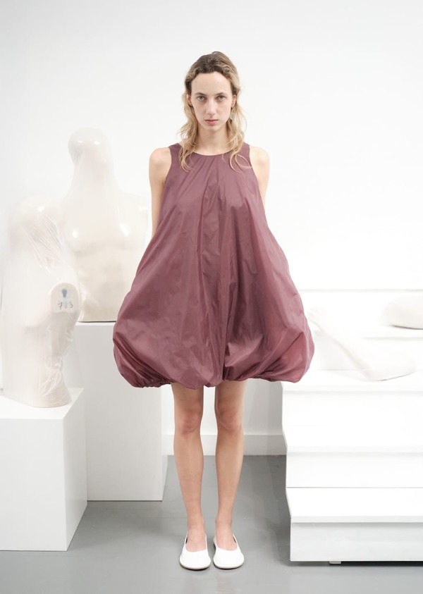 amomento volume mini dress Amomento Womens Nylon Volume Mini Dress  Extra Butter