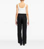 MM6 Maison Margiela Crinkle Tailored Pants - Black - Thumbnail 4