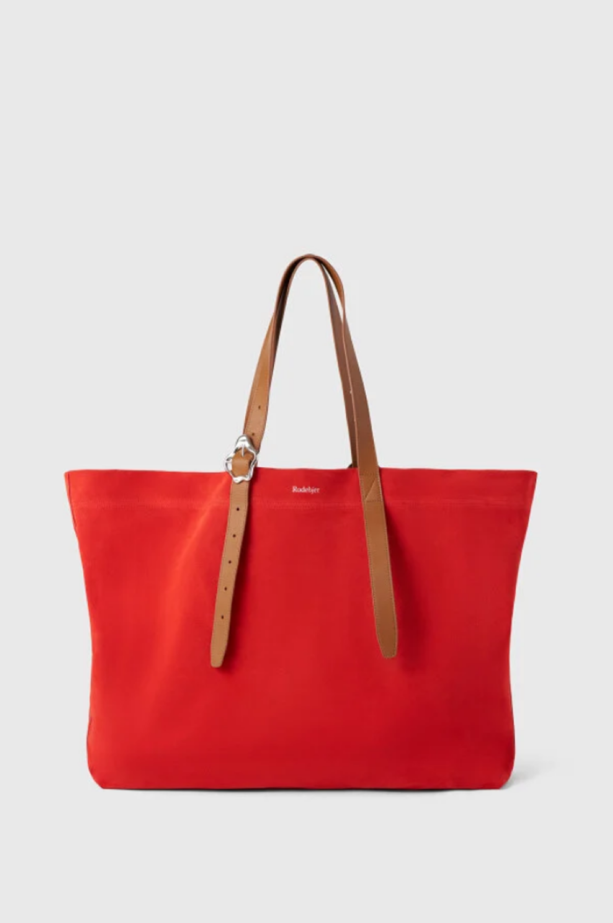 Rodebjer Coral Suede Tote - Tangerine | Garmentory