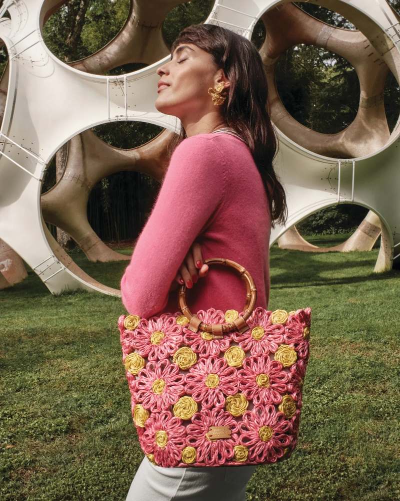 Frances Valentine Flora Tote Floral on Garmentory